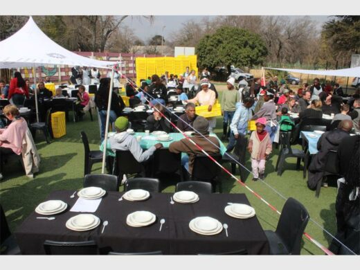 Urban Ruins Community Care Centre CEO Clayton Viljoen decided to celebrate his special day by spoiling those who do not have regular access to nice things.