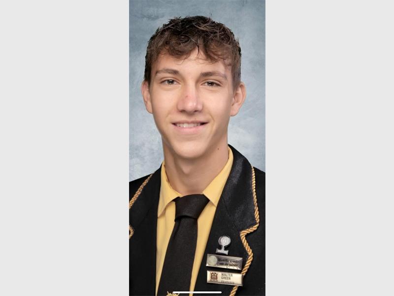 Walter word beskryf as 'n goeie seun en uitmuntende gholfspeler.