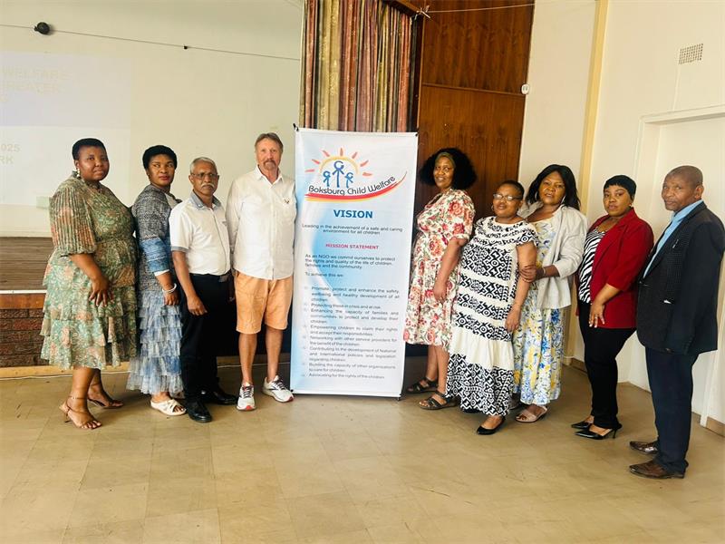 Greater Boksburg Child Welfare recognises long-serving staff and calls on the public to support child protection effort.