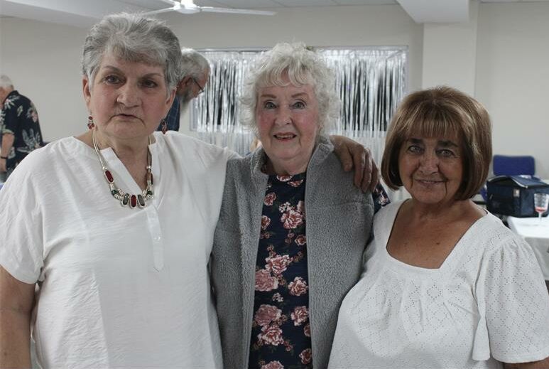 Residents of Alan Woodrow Retirement Village celebrate the arrival of spring. 