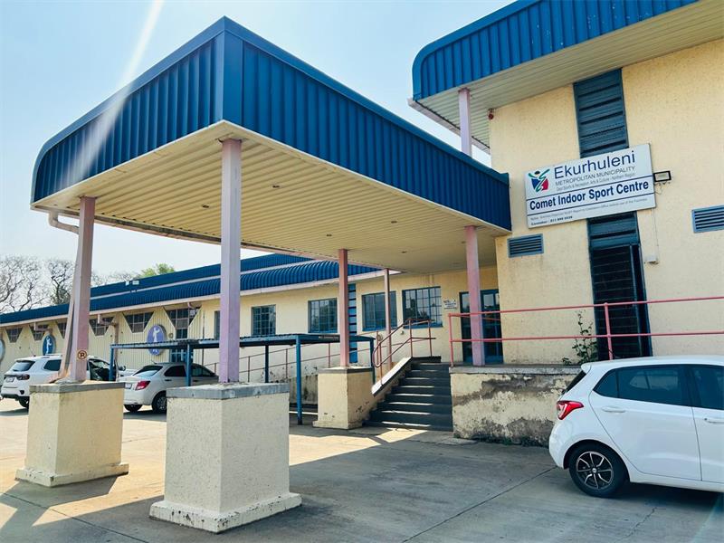 The City of Ekurhuleni says cleaners have been allocated and minor repairs are underway at Comet Indoor Sport Centre, but major upgrades will not be prioritised this financial year due to budget constraints.