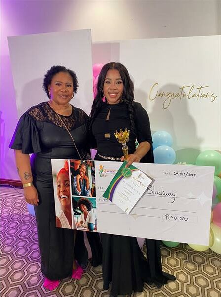 Sharney Blackway triumphs at the Queenpreneur Awards, inspiring change through her foundation.