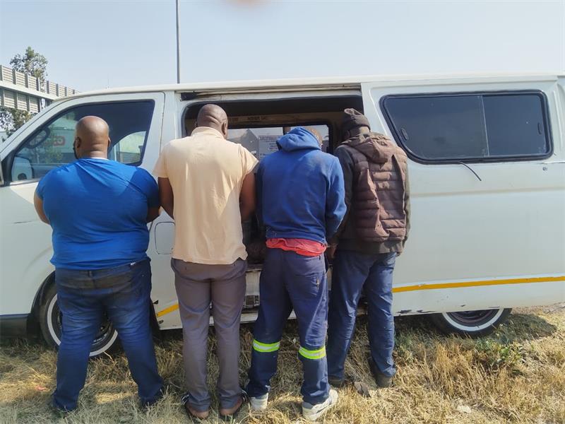 In another story, police discovered a stolen heavy-duty double trailer tipper truck and arrested the driver.