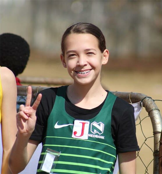She finished in second place in the junior women's race at Absa Run Your City Joburg 10k.