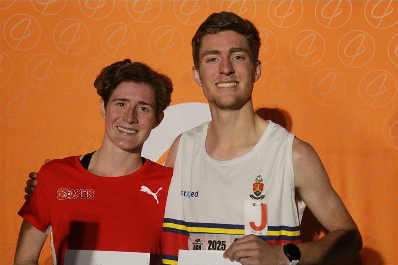 Johan won the men's race with a thrilling sprint to the finish, while Lyndi claimed a comfortable victory in the women's event.