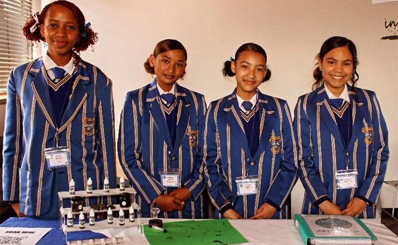 Learners from Oosrand School of Specialisation have claimed first place at the JA South Africa Company of the Year competition with their project of producing ink from recycled plastic.