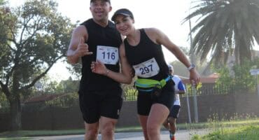 Hundreds supported the Tommy Malone Memorial Race in Boksburg this morning.