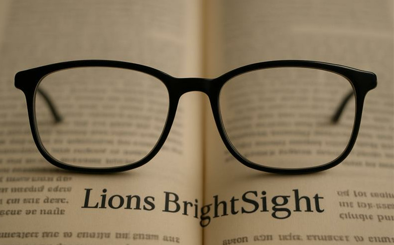 Black spectacles sitting on the pages of an old book