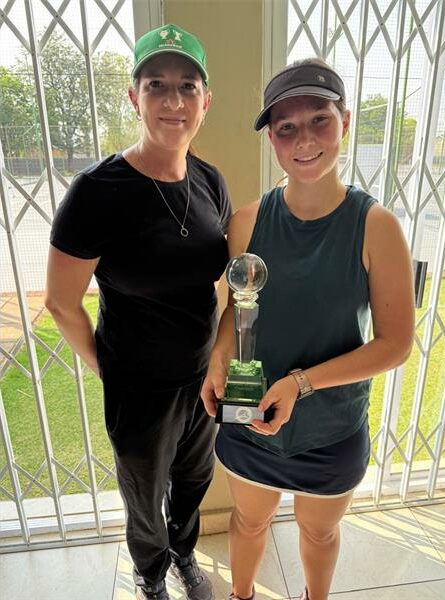 Parkrand Tennis Club’s annual tennis championships showcased top-level matches for junior and senior players.
