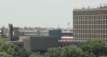 A building with multiple offices