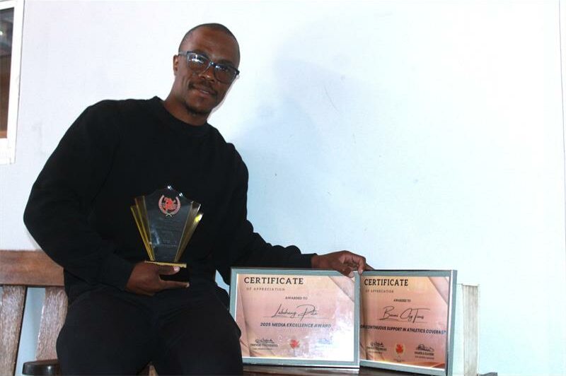 Pita received an award for media excellence and the paper was recognised for its continuous coverage of athletics in the province.