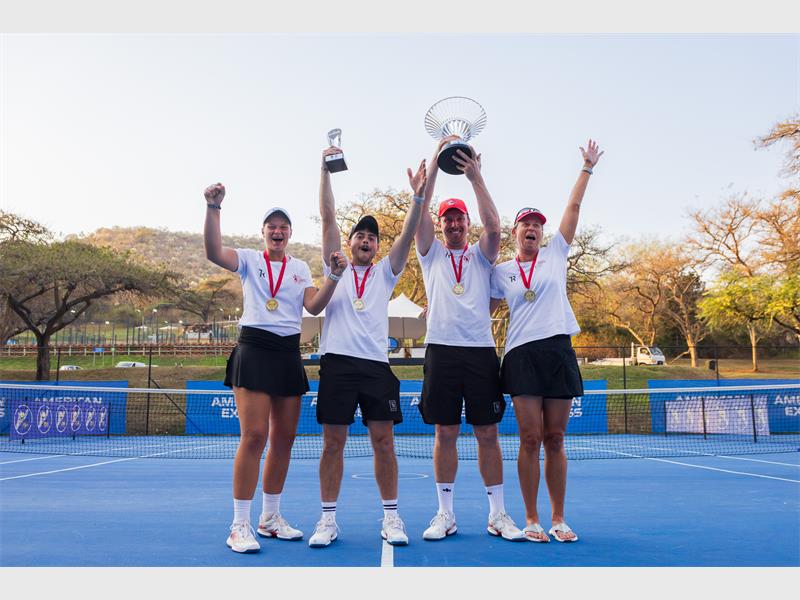 A group of tennis players.