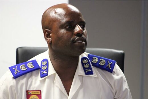 Acting EMPD chief Julius Mkhwanazi in EMPD uniform