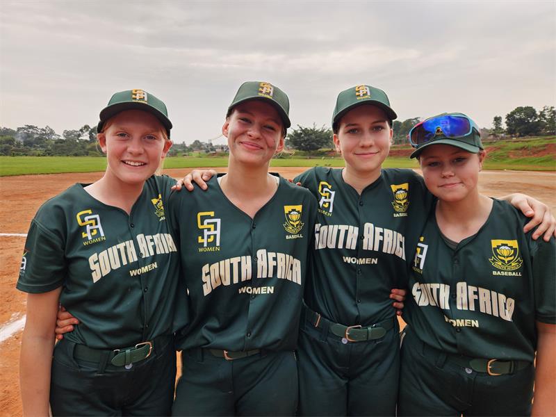 They were part of the 18-player squad selected to represent the country in the Rising Stars Friendly Baseball Series.