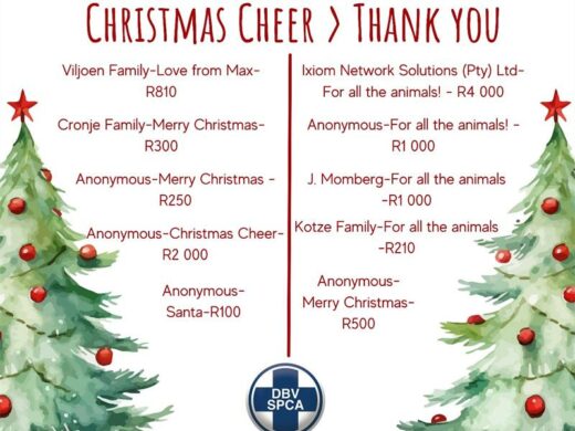 SPCA Cheer