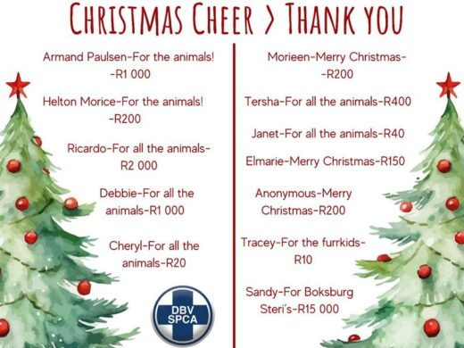 SPCA Cheer