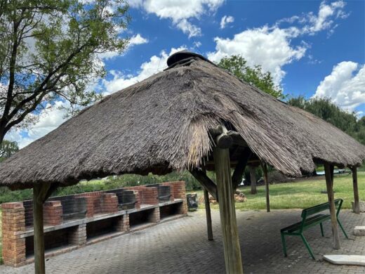 A dilapidated lapa