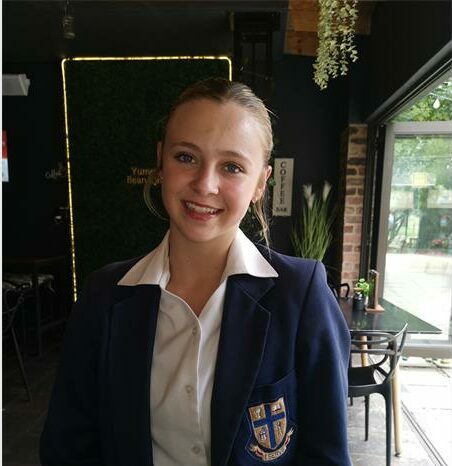 She will will compete in the British COFTA, in the OK-N senior category (ages 14 to 17).