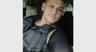 A photo of a man in protective gear