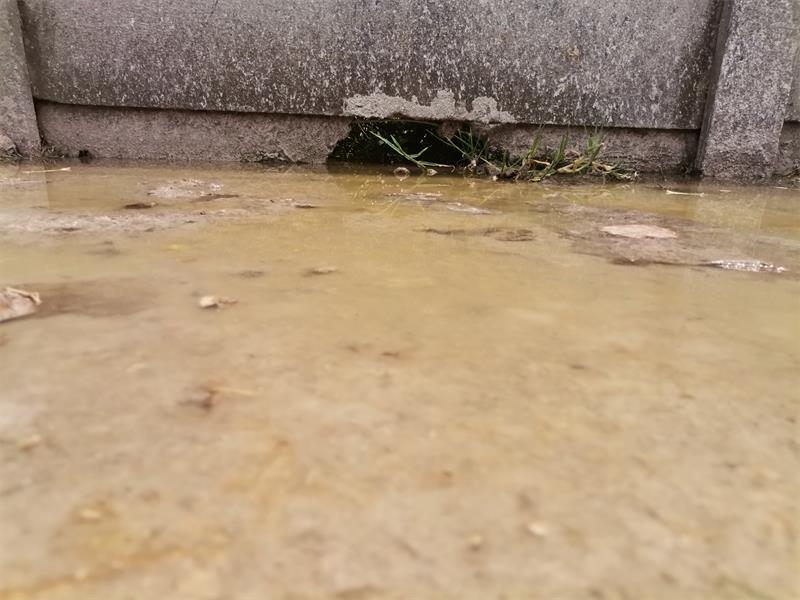 The city's water quality team will begin investigating compliance with effluent discharge requirements for restaurants within the complex.