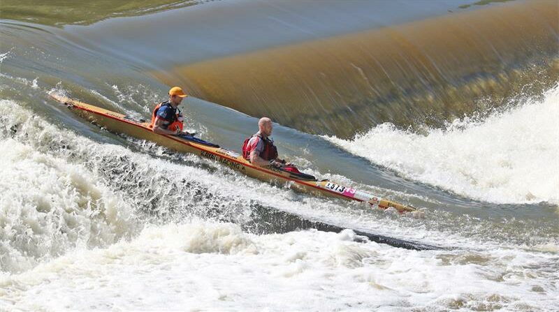 The Gauteng Canoe Union (GCU) PRO Jennie Dallas congratulated the paddlers on a successful event, despite some challenges on the route.