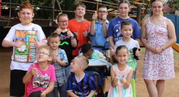 Group of 12 children