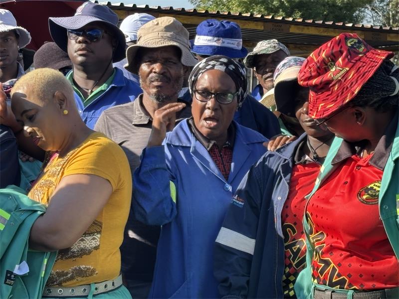 a group of municipal workers