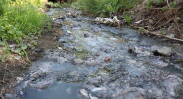 sewage spill in Boksburg