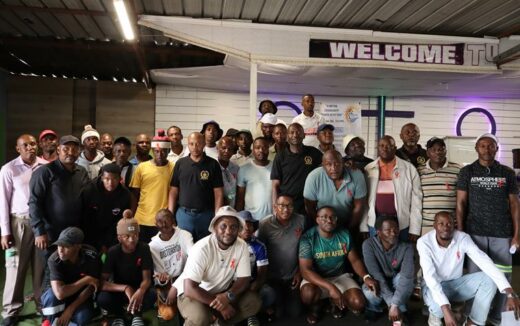 A group of black men