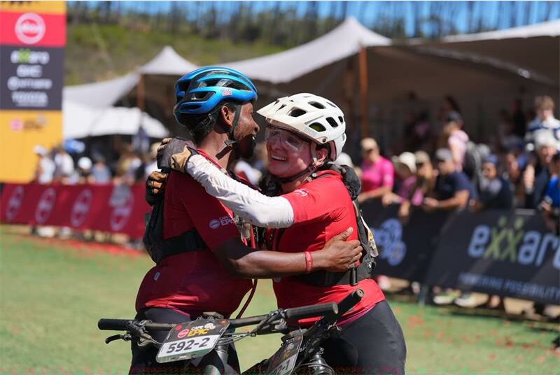 After not finishing in 2024 and last year, Baveesha Naran finally crossed the Absa Cape Epic finish line to achieve a dream she's had for years.