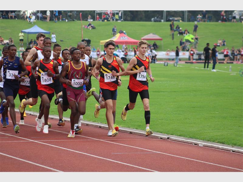 a group of runners