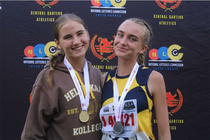 She was second in the U16 girls' 400m and 1500m steeplechase.