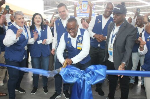a group of walmart workers and management 