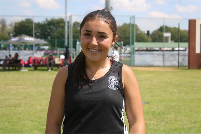 She was named player of the tournament at the St Dunstan's College Easter Sports Festival.