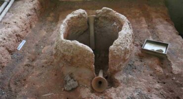 An ancient smelter located at Melville Koppies.