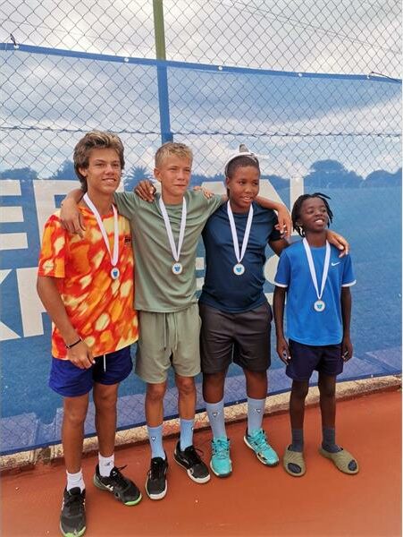 They beat Alutha Fulani and Uyamamela Magigaba 6-2, 6-2 in the final.