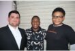 Three young men