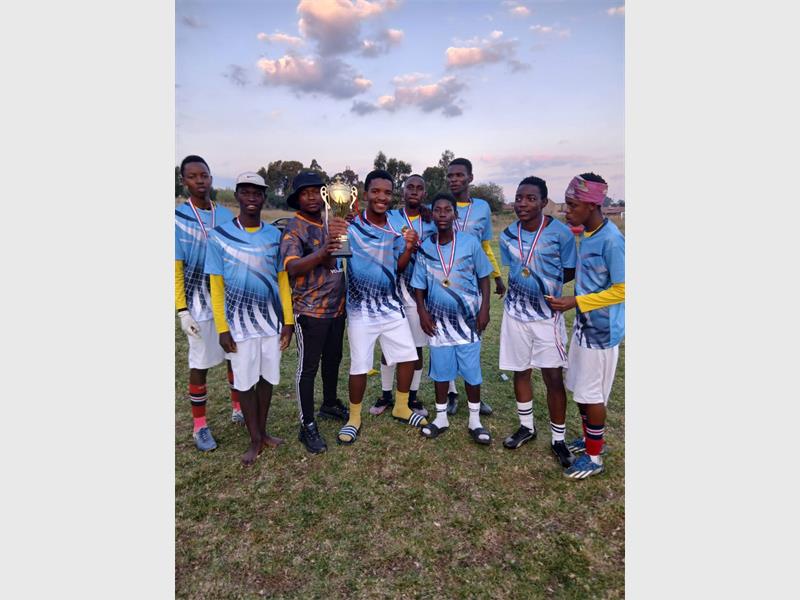 Local under 17 easter tournament keeps youth off the streets as Juventus FC claims the trophy in Delmore.