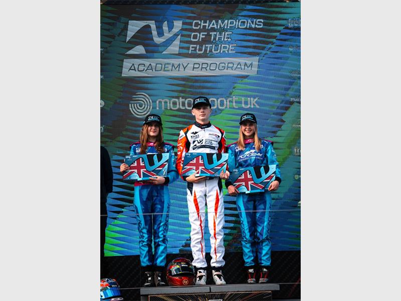 She is part the F1 Academy Discover Your Drive - Champions of the Future Academy (COFTA) programme.
