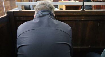 a man in the court dock