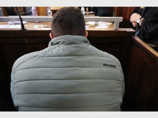 a man in court dock