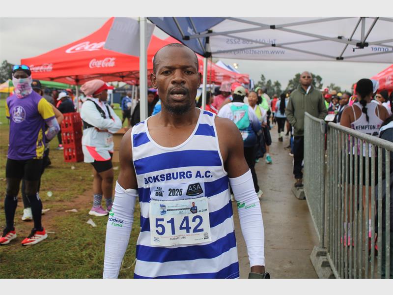 He improved his marathon PB by 1:27 after finishing second in 2:30:04.