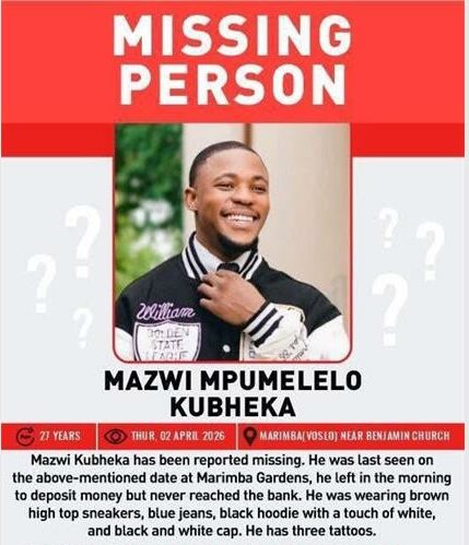 missing person flyer