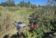 The vehicles landed in the reeds on the banks of Middle Dam, which runs adjacent to the N12 highway. Photo: NoJack Vehicle Tracking