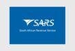 The SARS logo in white on a blue background.