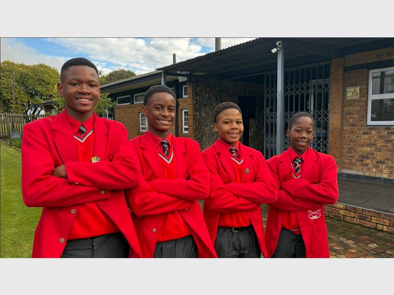 The players were selected to be part of the Valke Rugby team.
