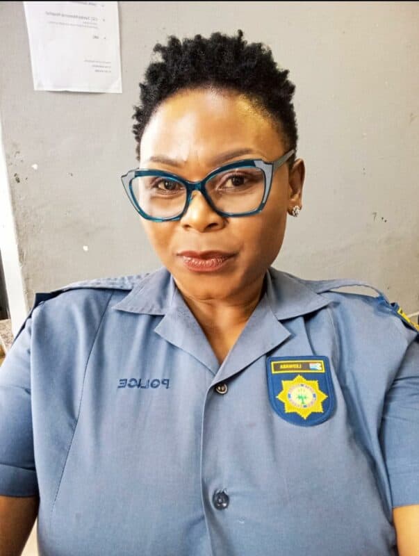 a policewoman