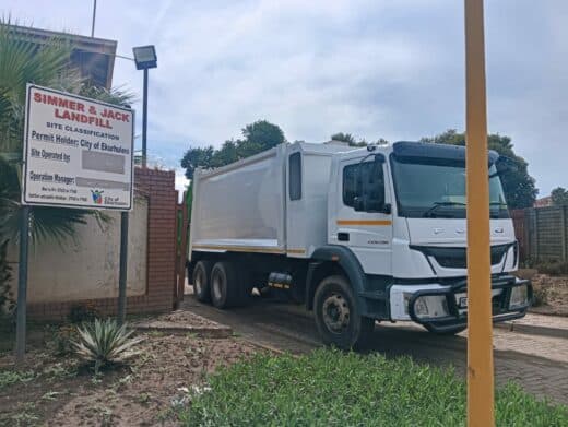 a municipal truck
