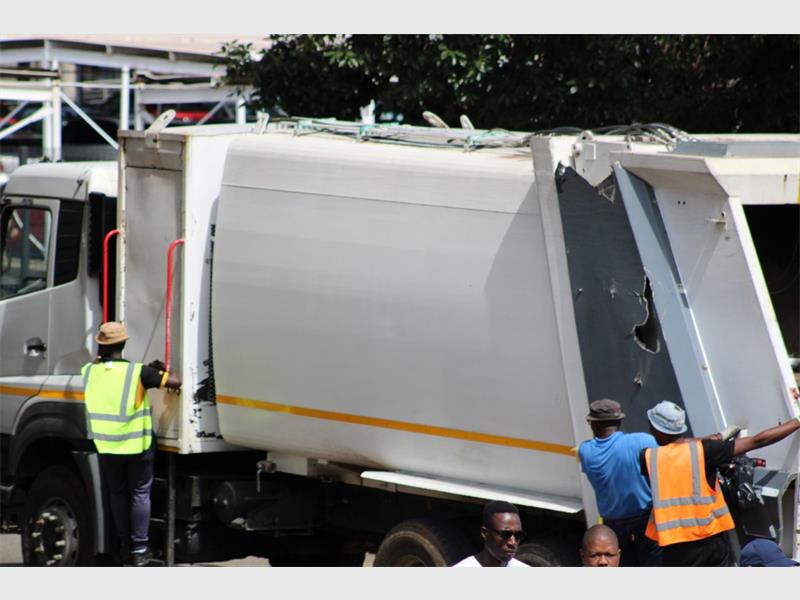 City of Ekurhuleni waste truck