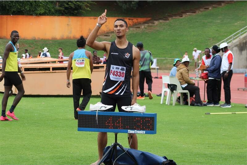 He is among the 112 athletes selected for Team South Africa for the Commonwealth Games in Glasgow from July 23 to August 2.